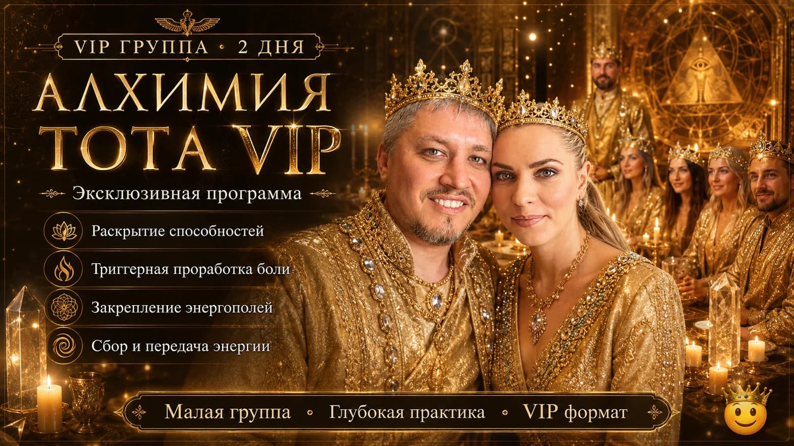 Обложка программы Алхимия Тота VIP (Бали)