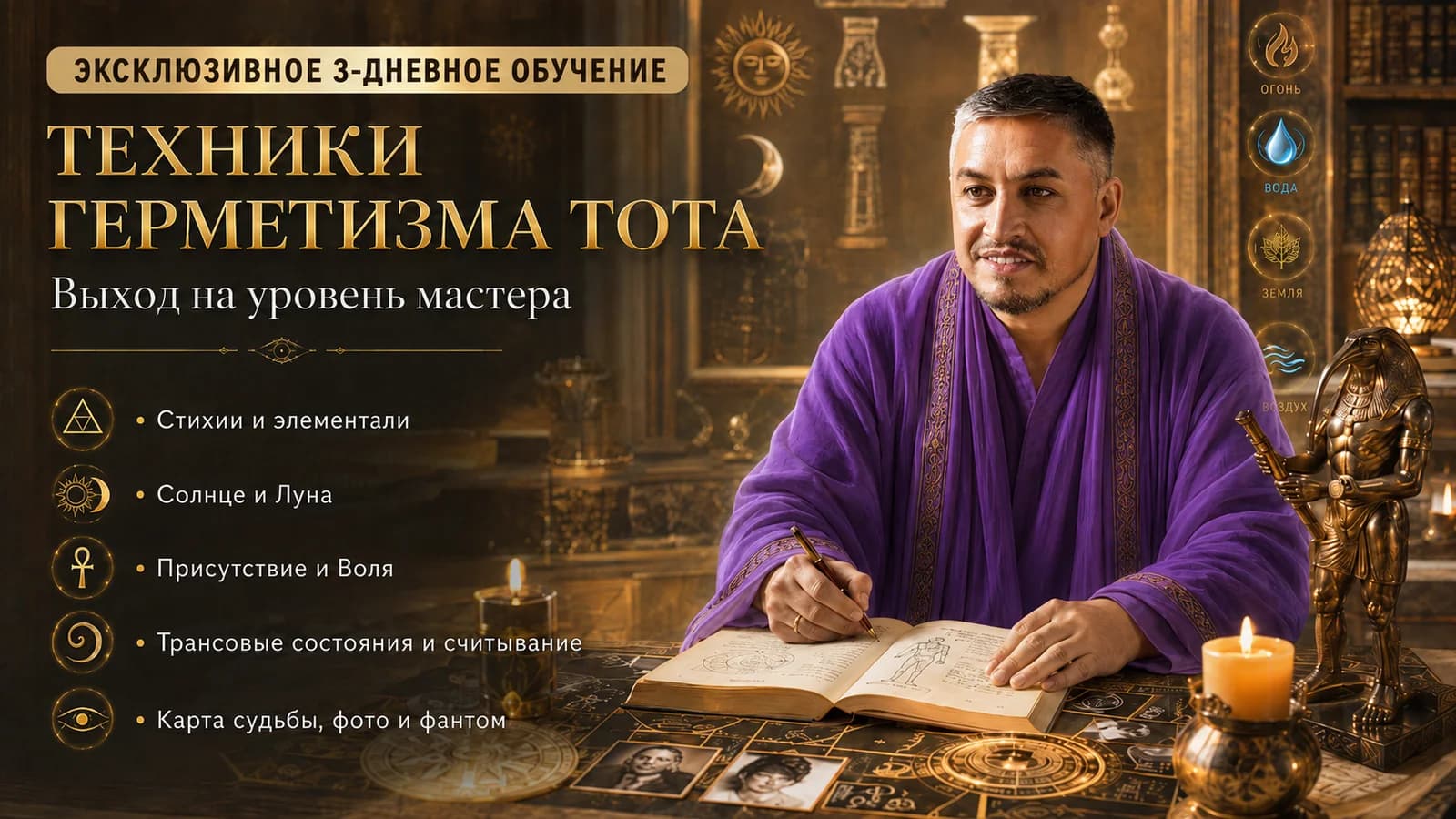 Обложка программы PSYA HERMETIC (Техники герметизма Тота) (Бали)